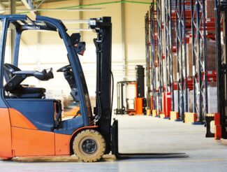 Forklift,loader,pallet,stacker,truck,equipment,at,warehouse